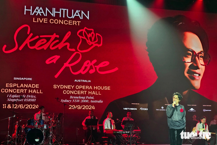 Hà Anh Tuấn công bố concert với ba đêm diễn, hai ở Singapore và một ở Úc - Ảnh: MI LY