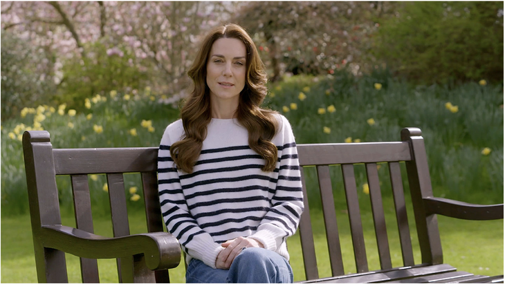 Công nương Kate xuất hiện trong video thông báo bị ung thư - Ảnh: BBC Studio