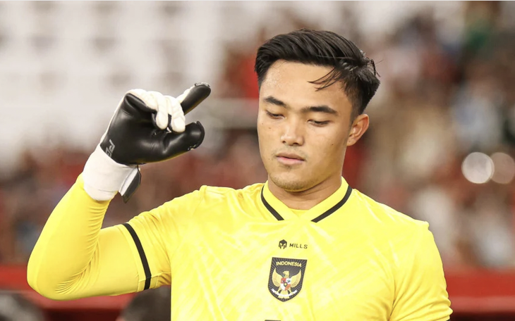 Tuyển Indonesia bổ sung thủ môn đấu Việt Nam