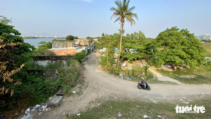 Khu dân cư thuộc tổ 89 ở phường Hòa Xuân ngay bên bờ sông bị quy hoạch 
