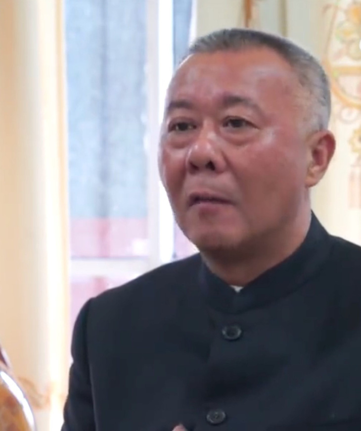 Ông Zhang, chủ tịch của công ty sản xuất thương hiệu snack cay Mala Prince.