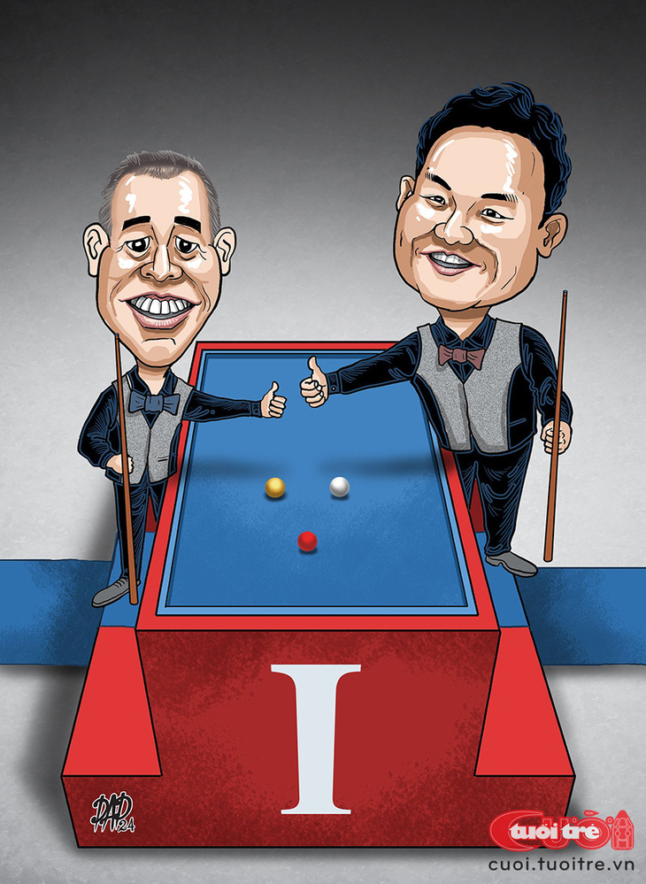 Bộ đôi Quyết Chiến, Phương Vinh vô địch billiard thế giới 2024 - Tranh: DAD 