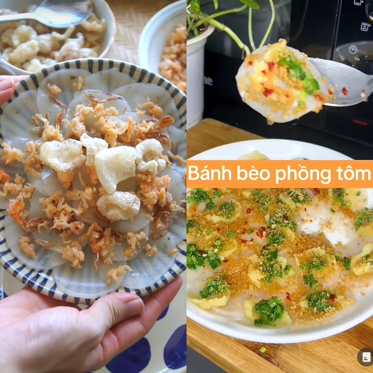 Món bánh bèo phồng tôm cũng từng gây sốt không kém - Ảnh: Chilla - Thảo Thảo