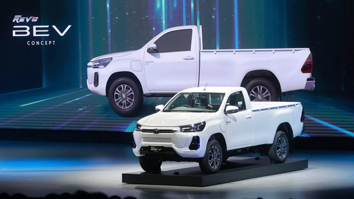 Toyota sẽ bắt đầu đưa vào sản xuất Hilux thuần điện từ cuối năm 2025 - Ảnh: Toyota