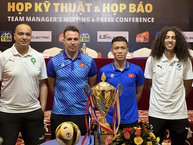 Tuyển futsal Việt Nam thử nghiệm nhân tố mới ở giải quốc tế 2024 - Ảnh: QUANG THỊNH