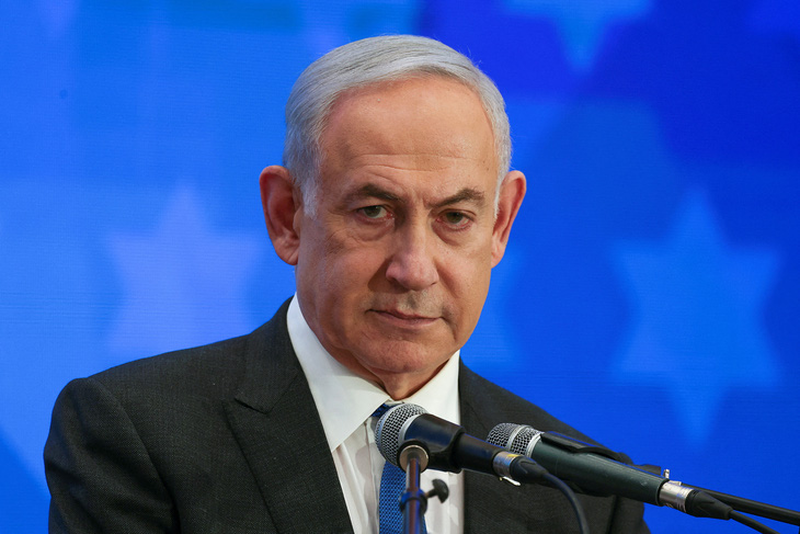 Thủ tướng Israel Benjamin Netanyahu đối mặt lệnh bắt của Tòa án hình sự quốc tế - Ảnh: REUTERS