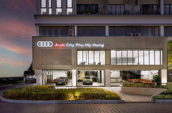 Showroom mới của Audi nằm ở vị trí dễ tiếp cận, thuận tiện cho khách hàng - Ảnh: Audi