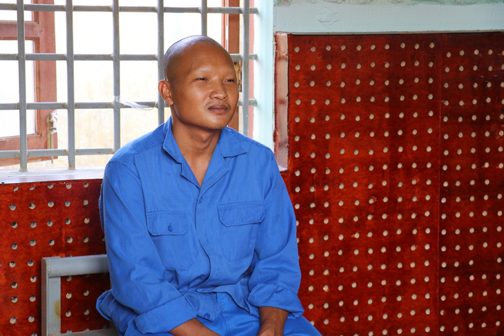 Bị can Dương Khải bị bắt giam do bắt giữ người trái pháp luật - Ảnh: Công an cung cấp
