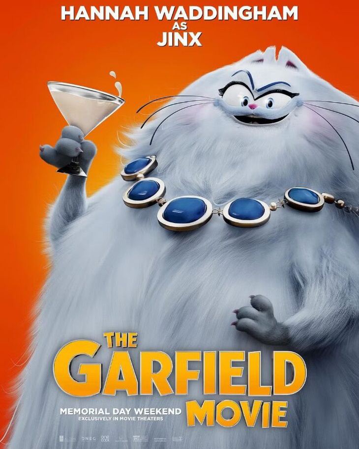 Phim hoạt hình The Garfield Movie tung dàn nhân vật mới- Ảnh 9.