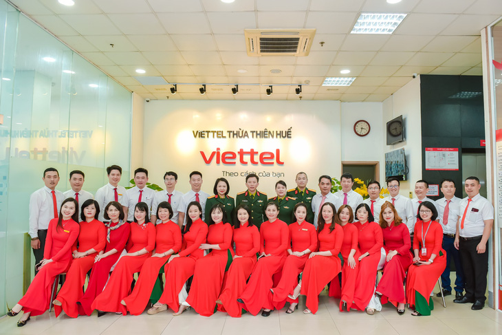 Viettel Thừa Thiên Huế lọt top 10 tập thể được vinh danh tại sự kiện Viettel's Stars 2023