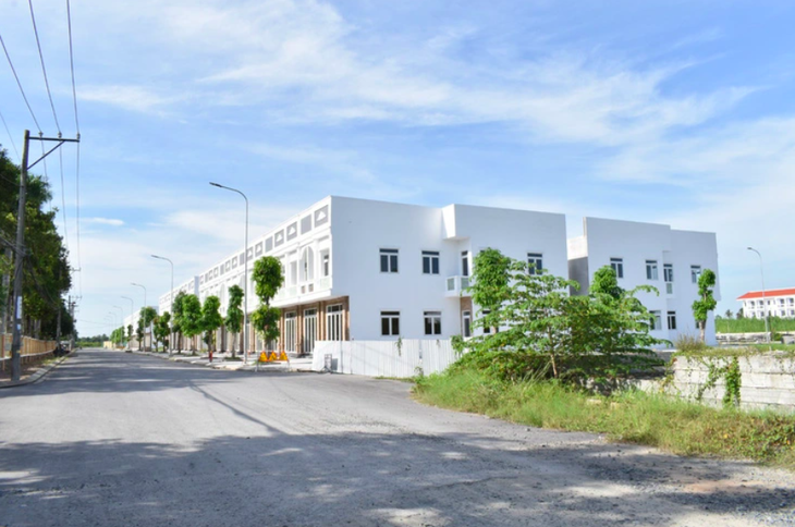 Khu đô thị mới Thới Lai, nơi Công ty cổ phần đầu tư CADIF sử dụng nền tái định cư, đất công trình bưu điện, đất giao thông để thế chấp - Ảnh tư liệu: CHÍ HẠNH