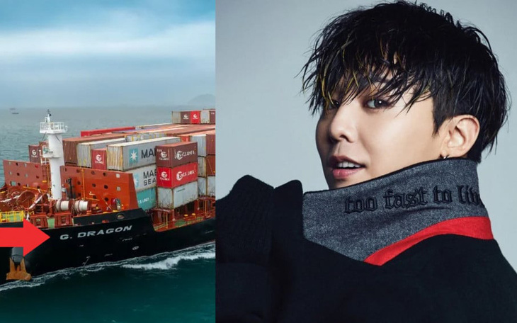 Fan phát hiện tên của G-Dragon được đặt cho một chiếc tàu biển