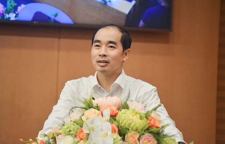 Ông Nguyễn Đình Hưng - phó giám đốc phụ trách Sở Y tế Hà Nội - Ảnh: UBND TP