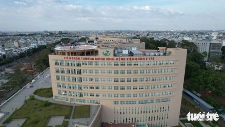 Trung tâm cấp cứu 115 đường hàng không được thành lập trên cơ sở hạ tầng hiện có của Bệnh viện Quân y 175 (Bộ Quốc phòng) - Ảnh: DUYÊN PHAN