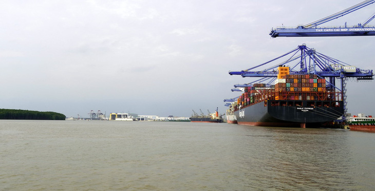 Một góc cảng Cái Mép - Thị Vải - nơi tỉnh Bà Rịa - Vũng Tàu đang thu hút vốn đầu tư vào lĩnh vực cảng biển, logistics - Ảnh: ĐÔNG HÀ