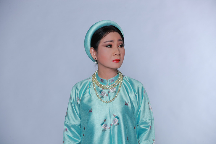 Nghệ sĩ Hoàng Trinh với tạo hình bà Đỗ Thị Phận 