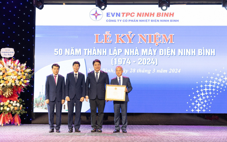 Lễ kỷ niệm 50 năm thành lập Công ty cổ phần Nhiệt điện Ninh Bình