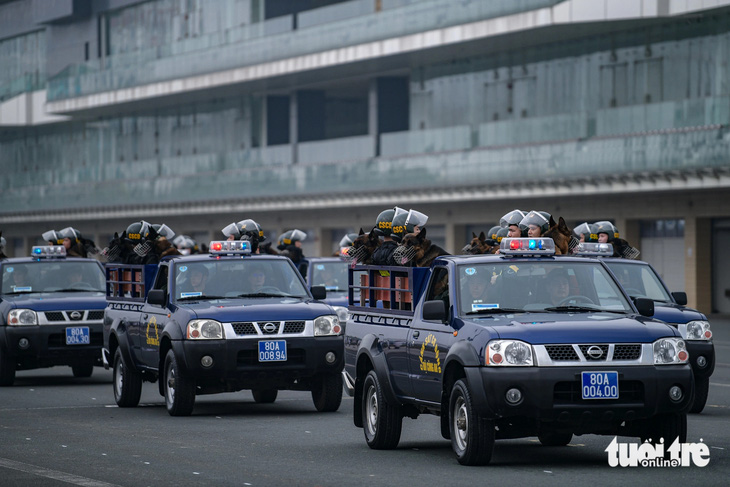 Mãn nhãn màn tổng duyệt diễu binh của hơn 5.000 cảnh sát cơ động- Ảnh 22.