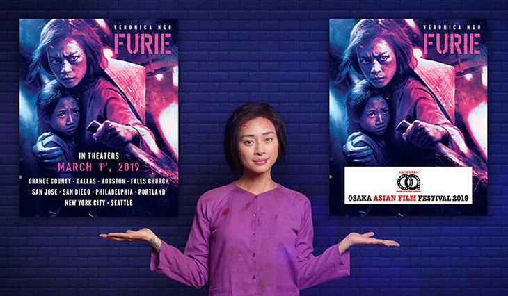 Hai Phượng (năm 2019) của Ngô Thanh Vân là một trong những phim Việt đầu tiên được chiếu song song ở Việt Nam và Mỹ - Ảnh: ĐPCC