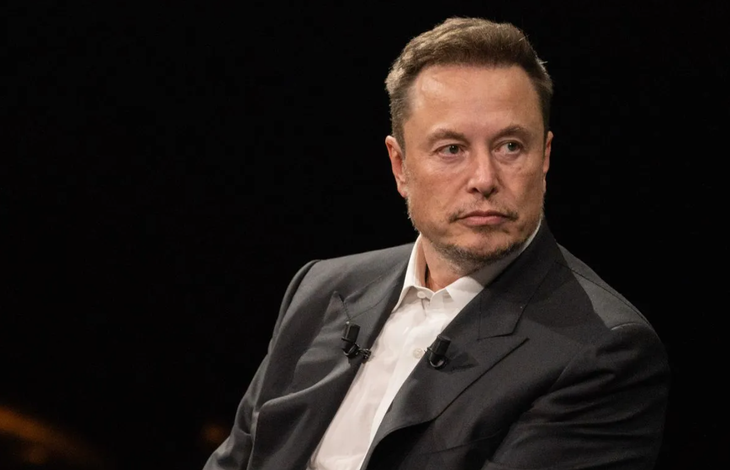 Tỉ phú Elon Musk vào tháng 6-2023 - Ảnh: GETTY IMAGES