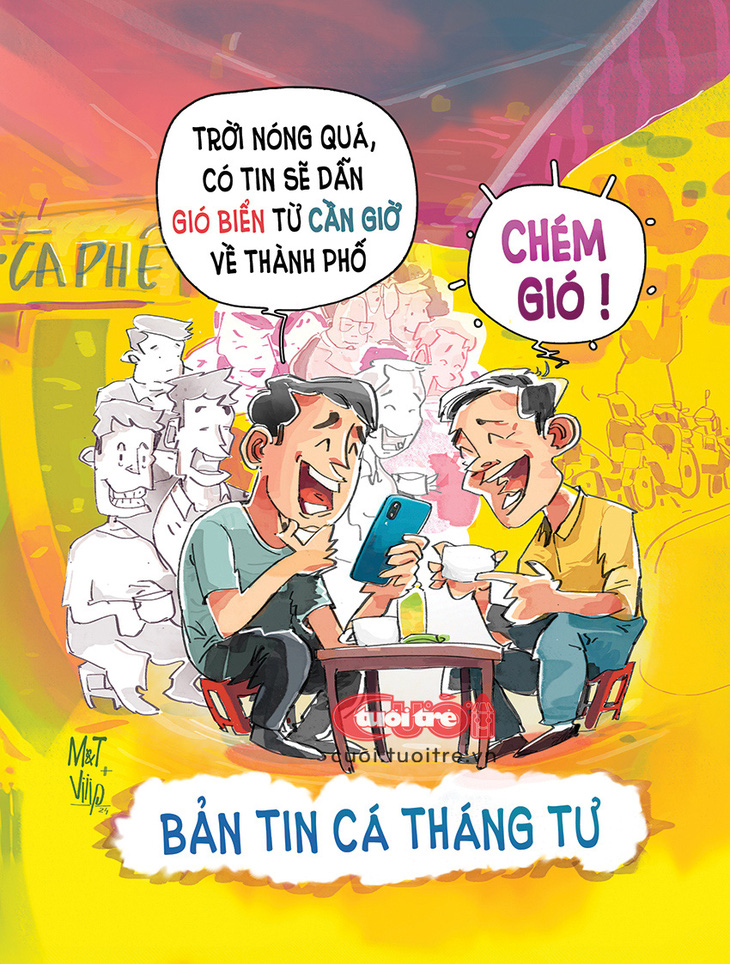 Bản tin 1-4: Dự án làm mát cho Sài Gòn - Tranh: Đỗ Minh Tuấn + Viiip