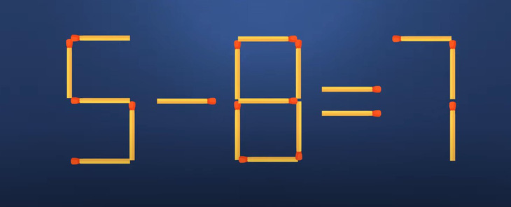 Thử tài IQ: Di chuyển một que diêm để 3+3=8 thành phép tính đúng- Ảnh 5.