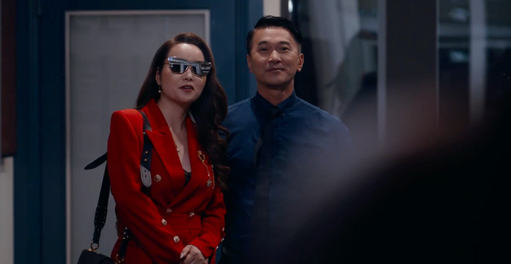 Mai Thu Huyền và diễn viên Quốc Cường xuất hiện trong trailer