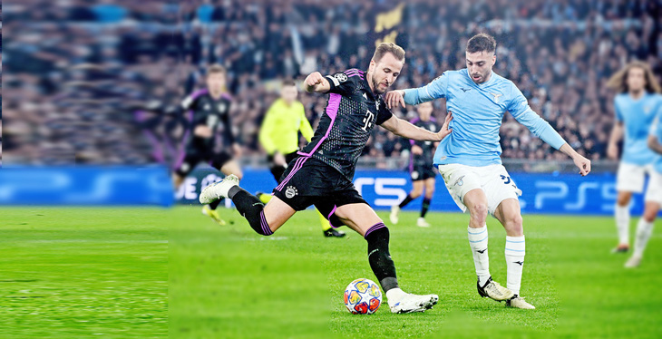 Kane (trái)  liệu có giúp  Bayern ngược dòng?  Ảnh: Reuters