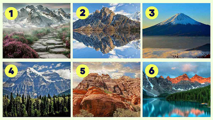 Quiz: Ngọn núi tiết lộ tính cách tiềm ẩn trong con người bạn- Ảnh 1.