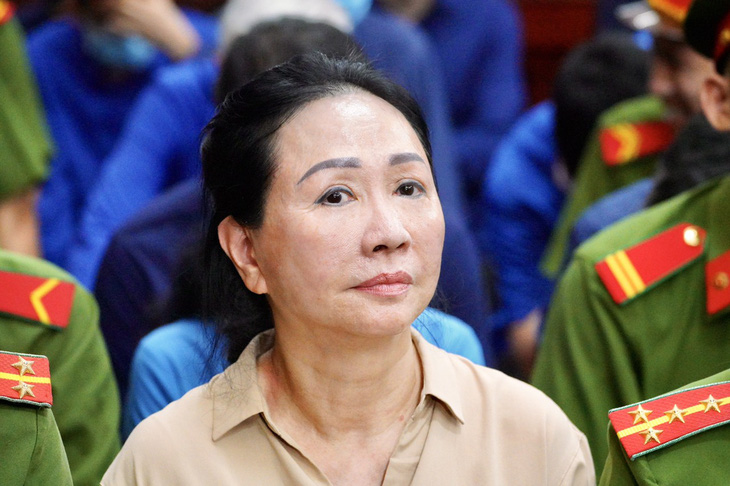 Bà Trương Mỹ Lan tại tòa