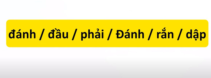 Thử tài tiếng Việt: Sắp xếp các từ sau thành câu có nghĩa (P24)- Ảnh 3.