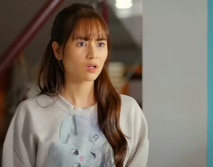 Việt Hoa vai người vợ tên Hân trong phim Mình yêu nhau, bình yên thôi - Ảnh: ĐPCC