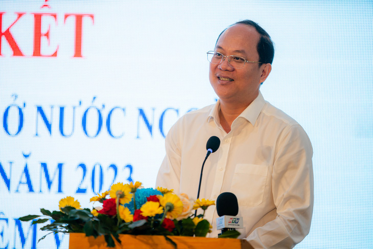 Phó bí thư thường trực Thành ủy TP.HCM Nguyễn Hồ Hải phát biểu chỉ đạo tại hội nghị - Ảnh: NGỌC ĐỨC