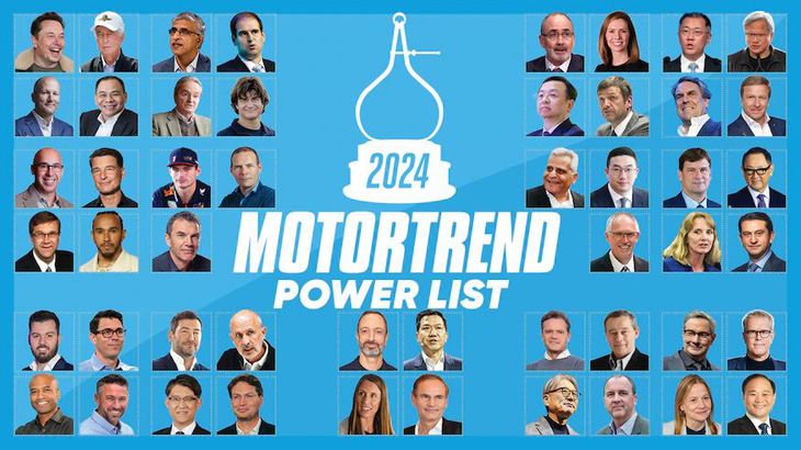Danh sách 50 nhân vật có tầm ảnh hưởng nhất ngành công nghiệp ô tô do Motortrend bình chọn. Ảnh: Đ.H