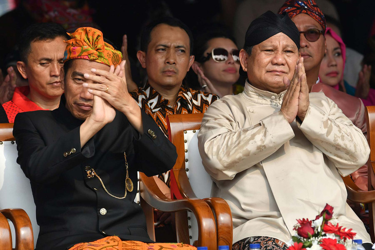 Ông Jokowi và ông Prabowo