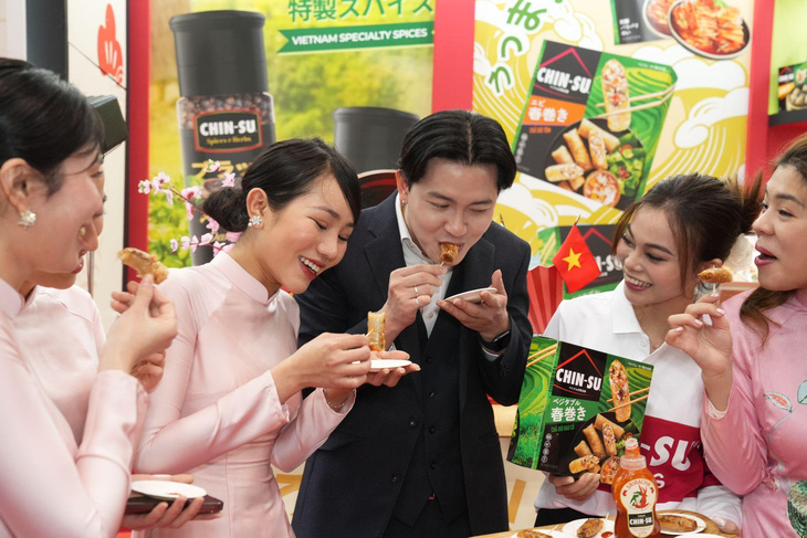 Thành công xâm nhập thị trường Nhật Bản, chả giò và dưa chua Chin-su chứng minh chất lượng đạt chuẩn quốc tế.