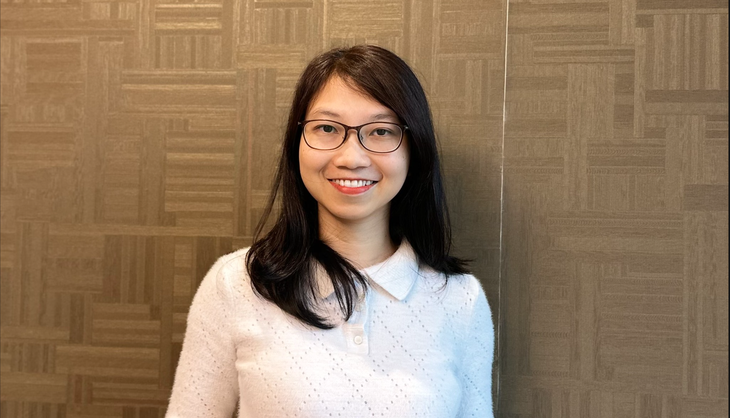 Nữ doanh nhân Nguyễn Thị Tuyết Nhung - CEO Công ty công nghệ dữ liệu lớn và học máy Kalapa - Ảnh: ĐỨC THIỆN