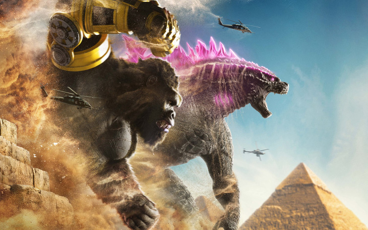 Khám phá bối cảnh khủng của bom tấn Godzilla x Kong: Đế chế mới