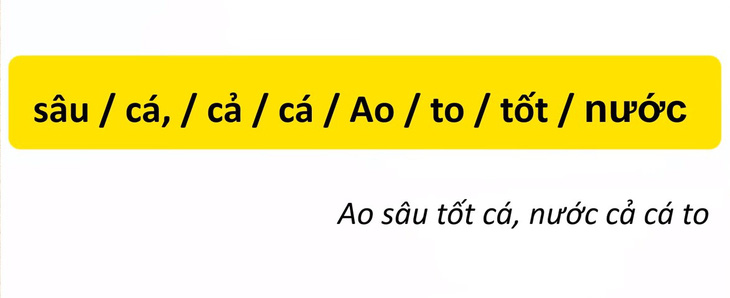Thử tài tiếng Việt: Sắp xếp các từ sau thành câu có nghĩa (P51)- Ảnh 4.