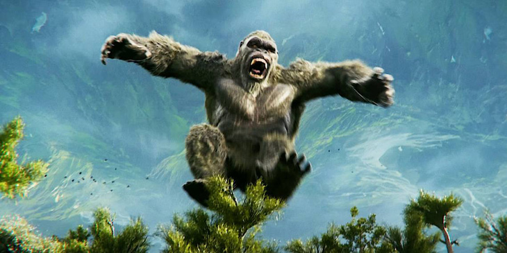 Xếp vị trí thứ 3 trong danh sách những phim ăn khách nhất tại Bắc Mỹ cuối tuần qua là bộ phim về quái thú Godzilla x Kong: The New Empire với 9,5 triệu USD.