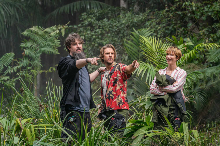 Nhà làm phim và diễn viên của Godzilla x Kong tại bối cảnh lớn ở rừng nhiệt đới Daintree (Úc)