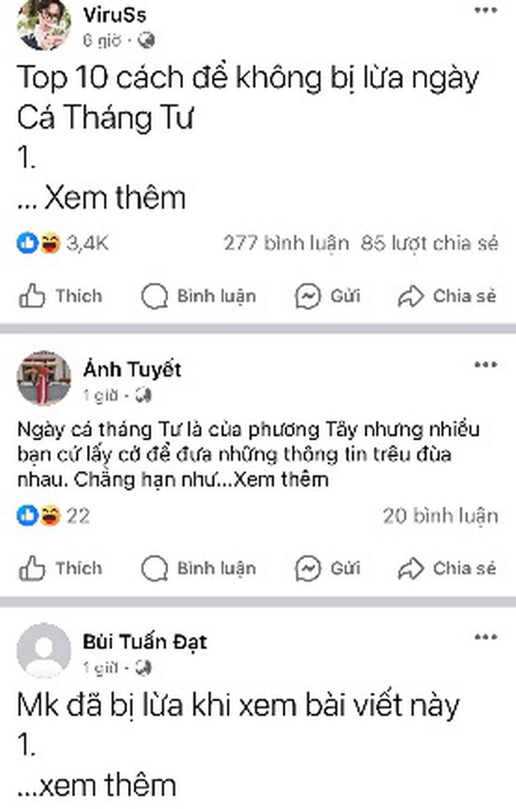 Bấm Xem thêm mãi không được, té ra ngày Cá tháng Tư- Ảnh 1.