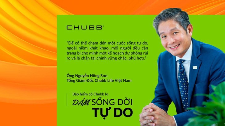 Ông Nguyễn Hồng Sơn, tổng giám đốc Chubb Life Việt Nam