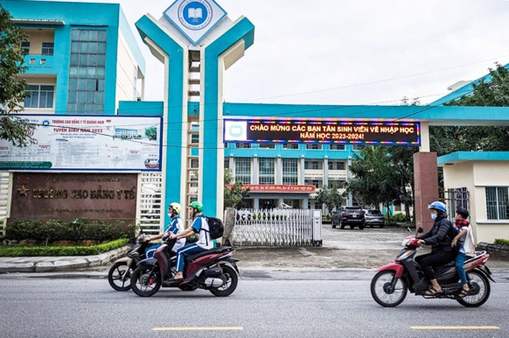 Trường cao đẳng Y tế Quảng Nam - Ảnh: TẤN LỰC
