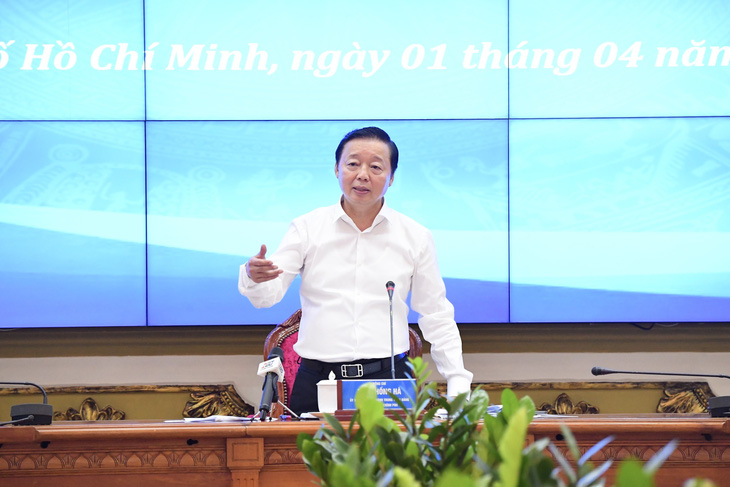 Phó thủ tướng Trần Hồng Hà yêu cầu lập tổ công tác liên ngành để tháo gỡ vướng mắc về nguồn cát cho dự án vành đai 3 TP.HCM - Ảnh: X.A.