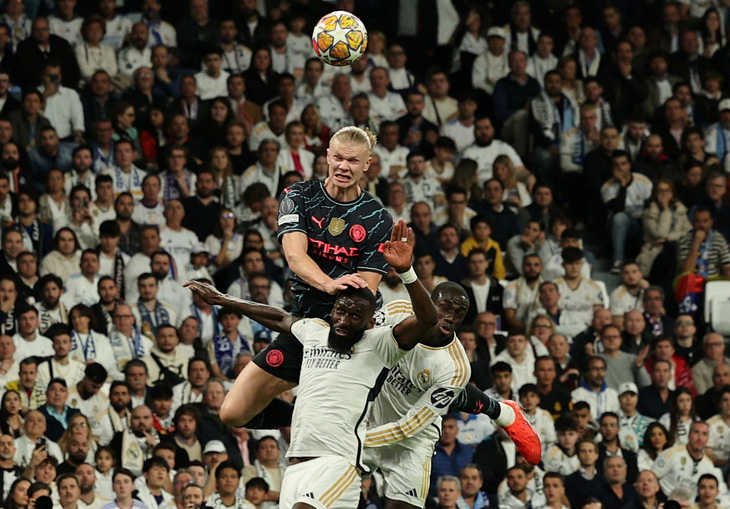 Man City và Real Madrid hòa nhau trong trận cầu đỉnh cao có 6 bàn thắng - Ảnh: REUTERS