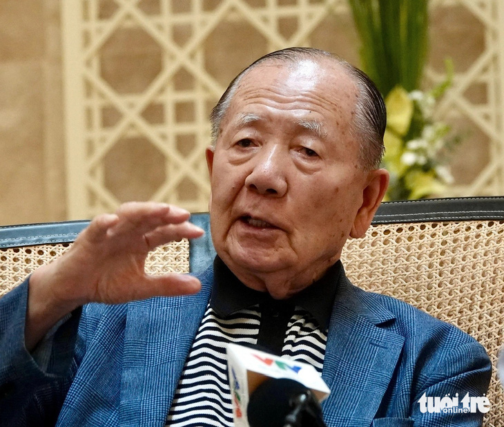 Ông Kim Dong Ho, chủ tịch danh dự Liên hoan phim quốc tế TP.HCM (HIFF) kiêm nhà sáng lập Liên hoan phim quốc tế Busan (BIFF, Hàn Quốc) - Ảnh: T.T.D