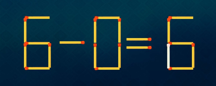 Thử tài IQ: Di chuyển một que diêm để 5+8=4 thành phép tính đúng- Ảnh 6.