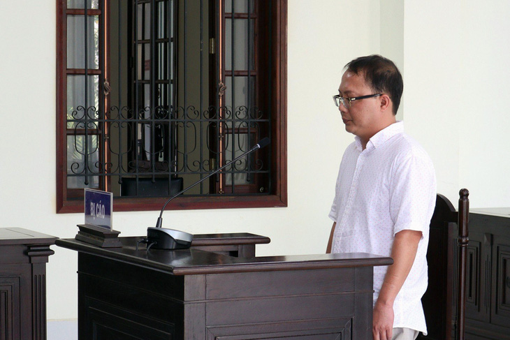 Lê Nhật Huy, cựu giám đốc Công ty TNHH sản xuất thương mại Phúc An, lãnh 7 năm tù về tội buôn lậu hơn 14.000 tấn hạt điều - Ảnh: AN BÌNH