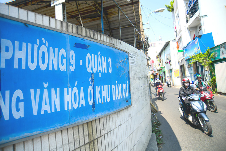 Quận 3, TP.HCM có bốn phường (9, 10, 12, 13) thuộc diện sắp xếp, sáp nhập còn hai phường. Trong ảnh: một góc phường 9, quận 3, TP.HCM - Ảnh: QUANG ĐỊNH